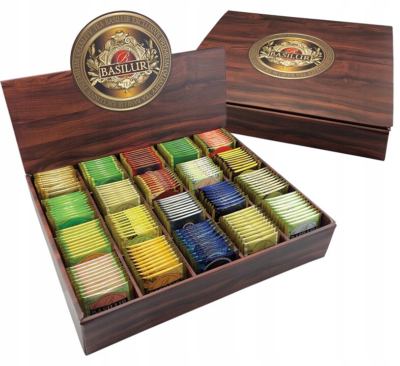 Čajová sada Basilur 20 Příchutí ks čajová sada jako Vánoční Dárek