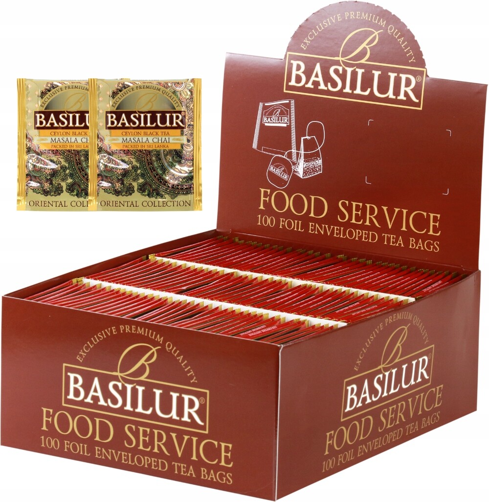 Černý čaj Basilur Masala Chai 100 obálek