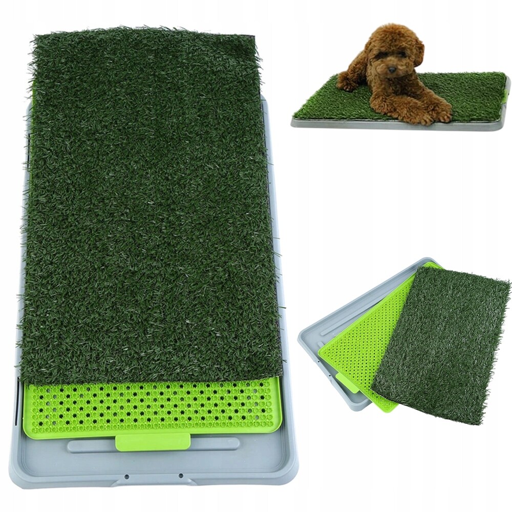 Pisoár Pro Psy Imitace Trávy 3-VRSTVÝ Easy Clean 68X41