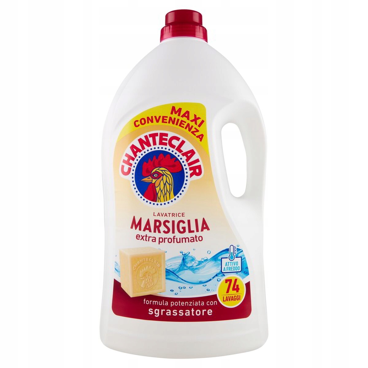ChanteClair tekutý prací prostředek na marseillské mýdlo 3,33 l 74 praní