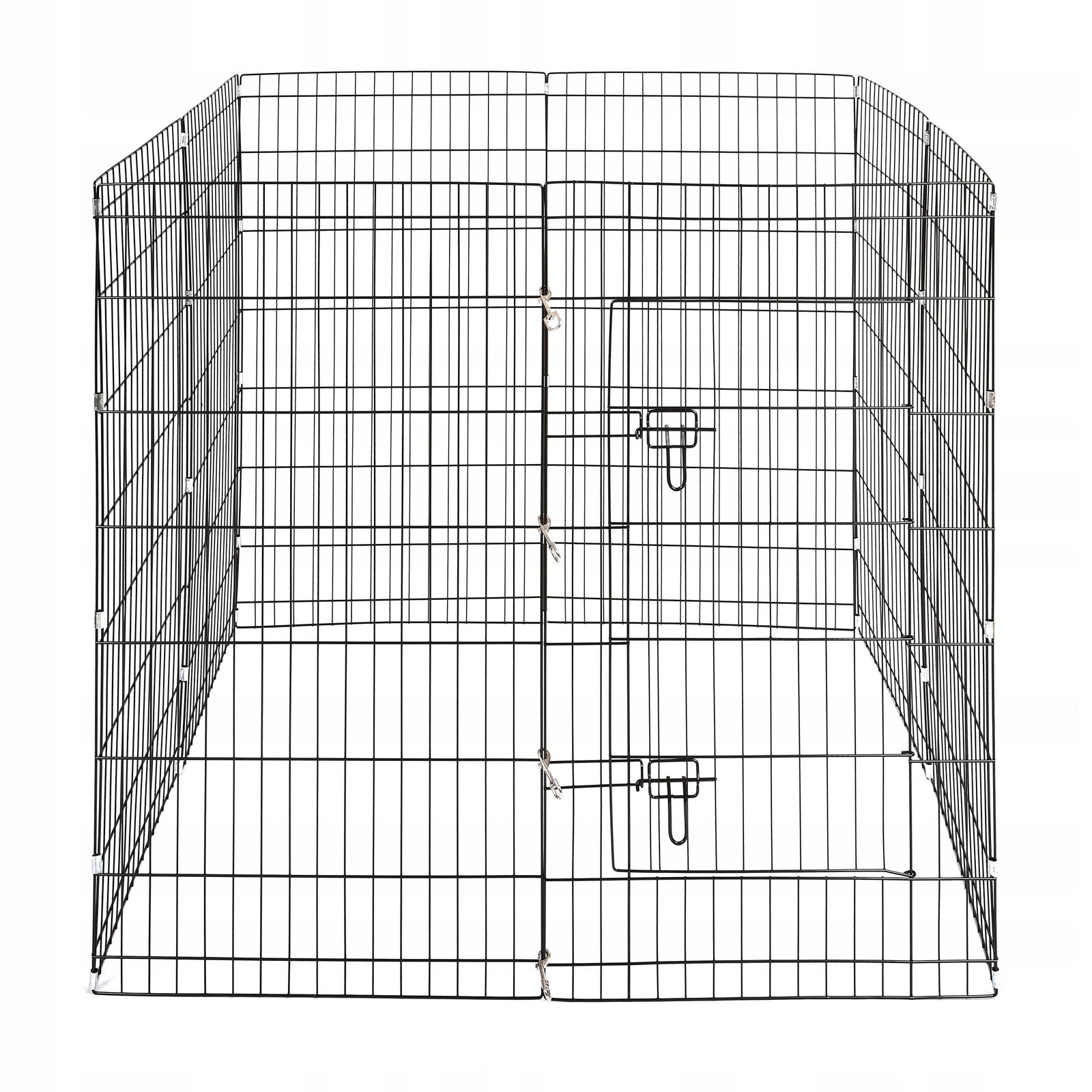 Kotec pro psa XL Light s prahem, skládací, kovový výběh