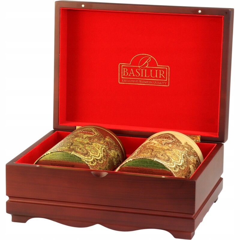 Sada čajů Luxusní Expozitor Basilur 2x100g