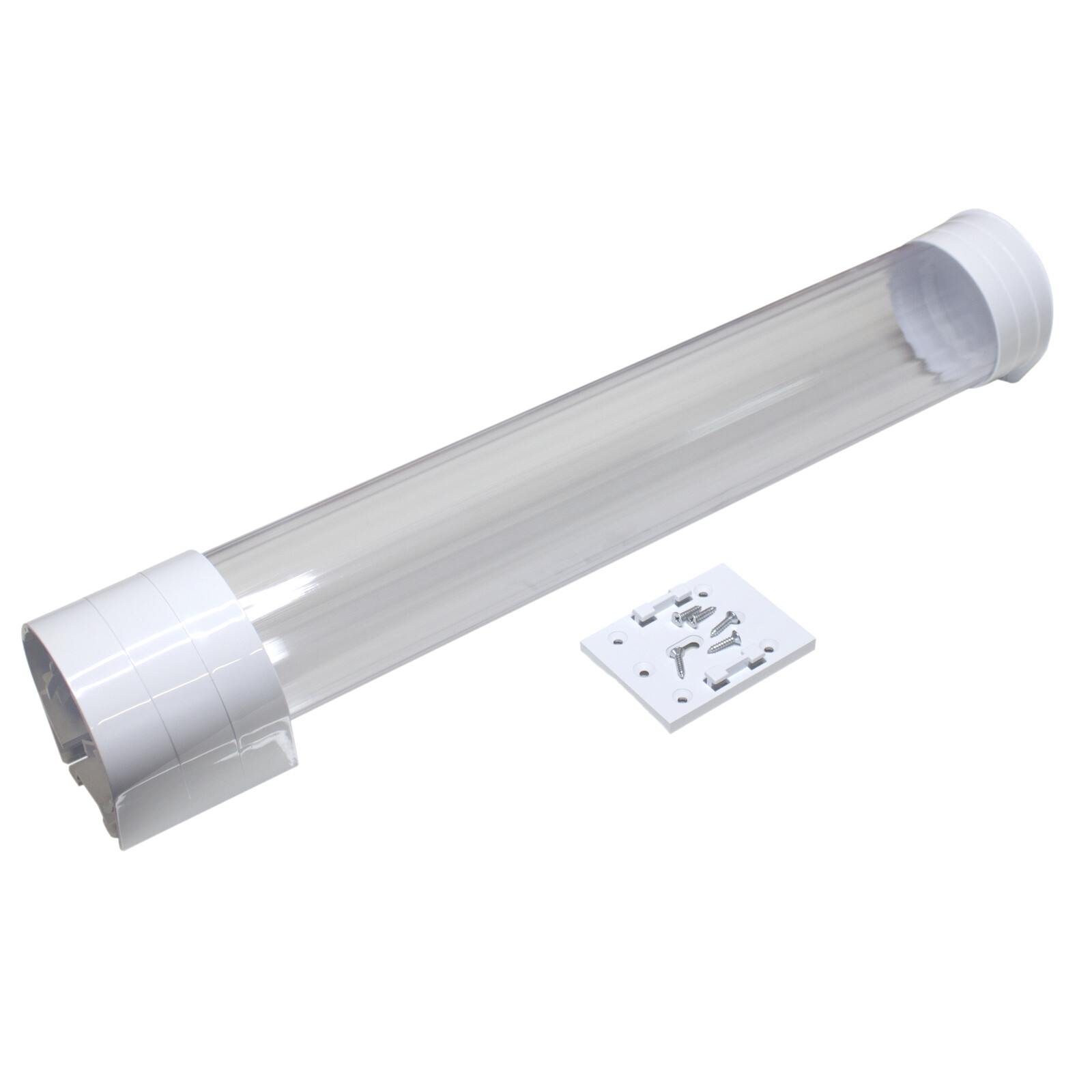 Jednorázový dávkovač kelímků, bílý plastový Dávkovač 1 Ks