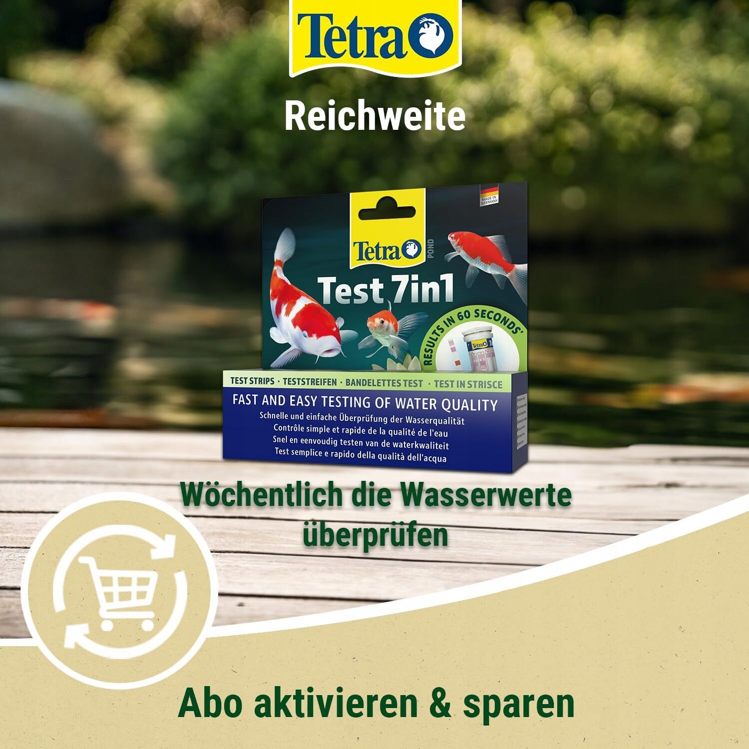 Tetra Test Na Rybírky 7V1 25 Ks