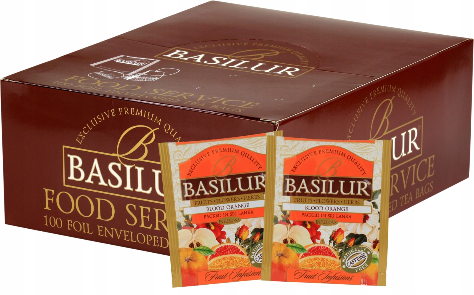 Čaj Basilur Blood Orange HoReCa 100x1,8g