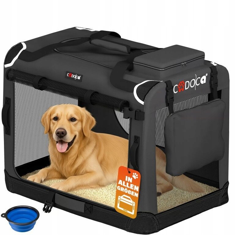 Přepravka Taška Pro Psa Kočku XXXL 101x69x70 Antracit