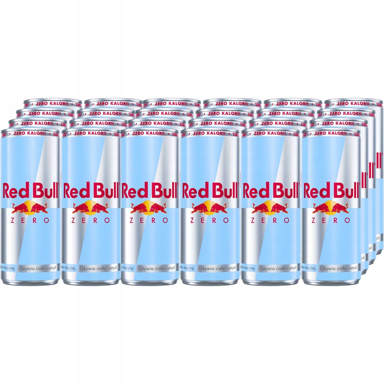 Red Bull Energetický nápoj Zero bez cukru 24x250 ml