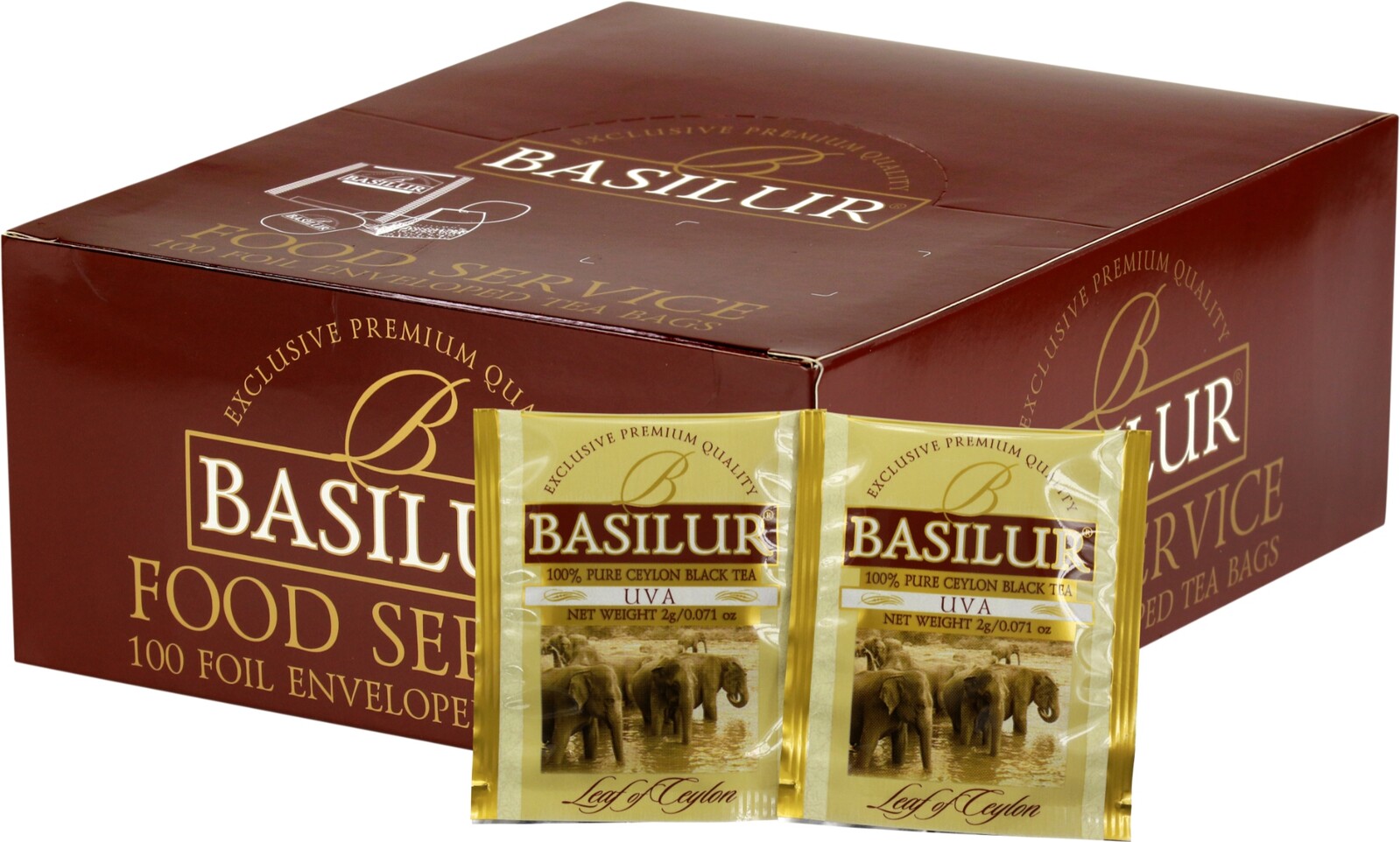 Černý Čaj Basilur Uva HoReCa 100x2g