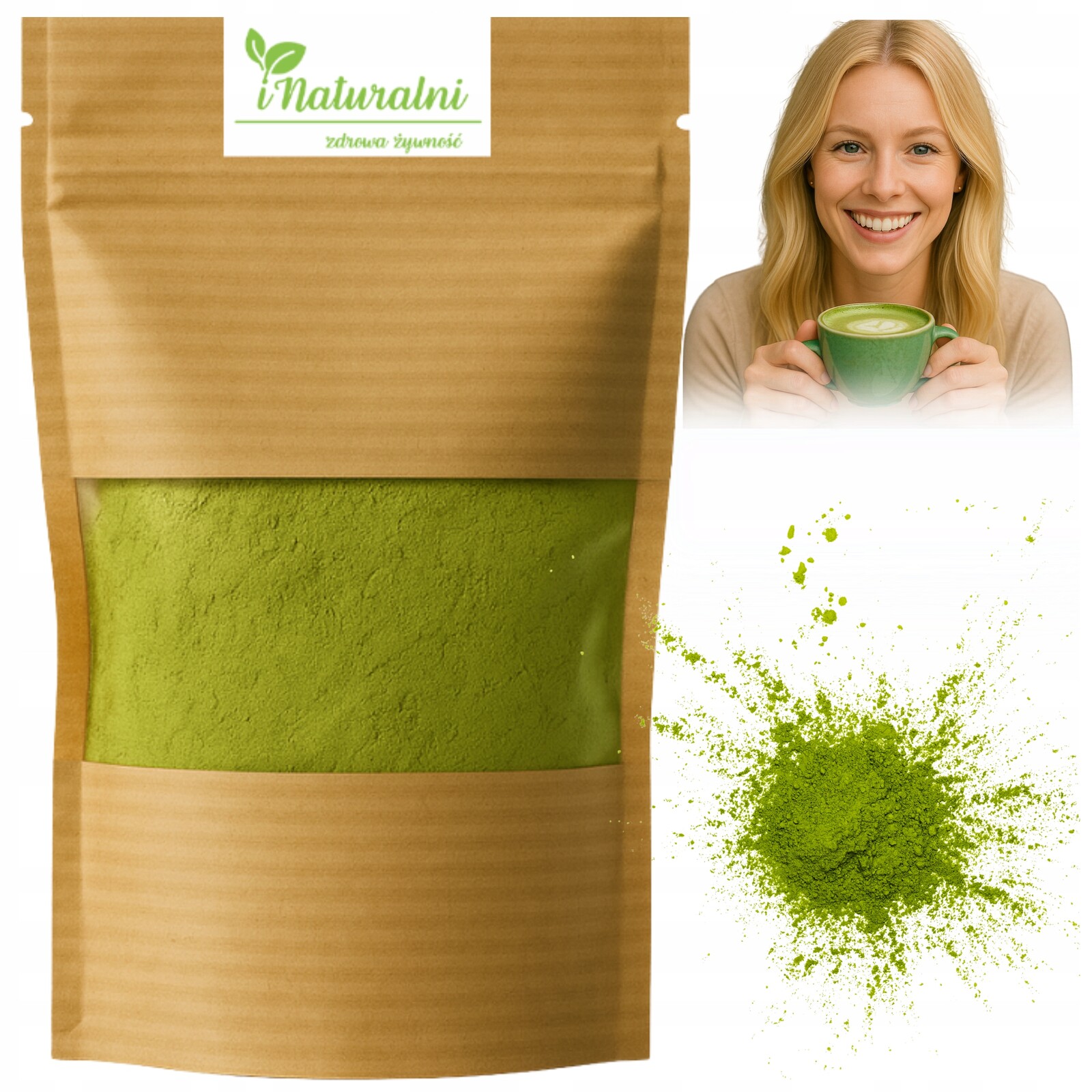 Zelený Čaj Matcha 1 kg Obřadní práškový Zdraví Antioxidanty