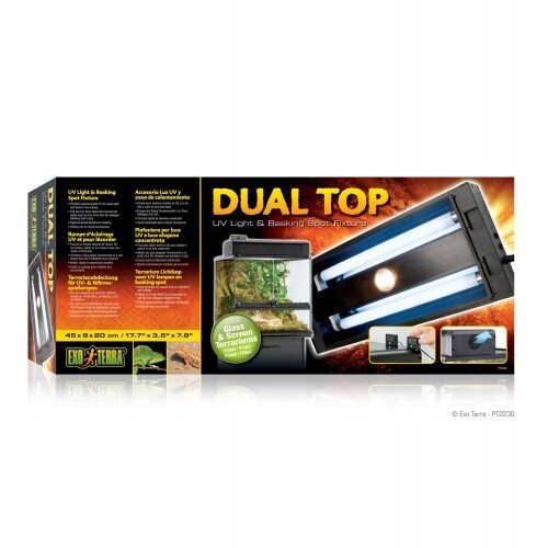 Exo Terra Dual Top 45 x 9 x 20 cm Svítidlo Do Terária