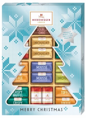 Niederegger pralinky na vánoční stromeček 300g