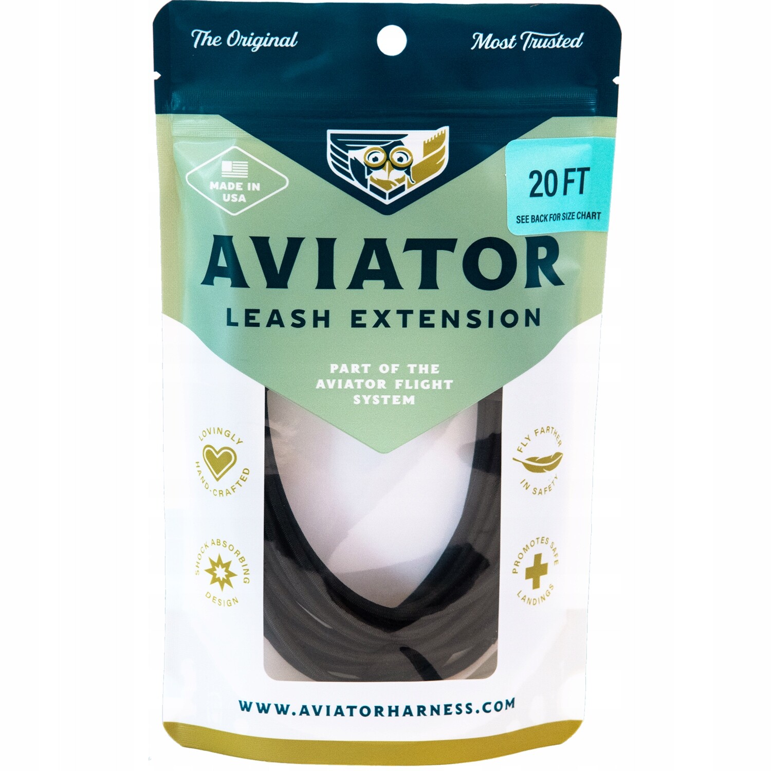 Prodlužovací kabel pro postroje Aviator 12,5 metrů