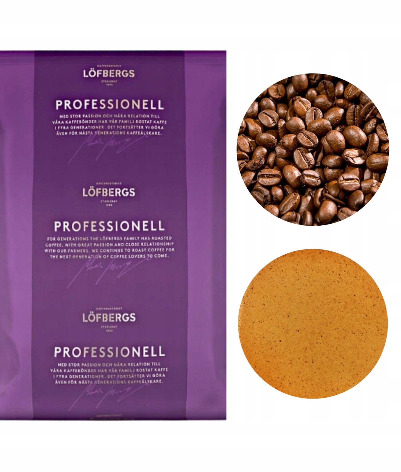 Lofbergs Professional Continental káva černá 1 kg