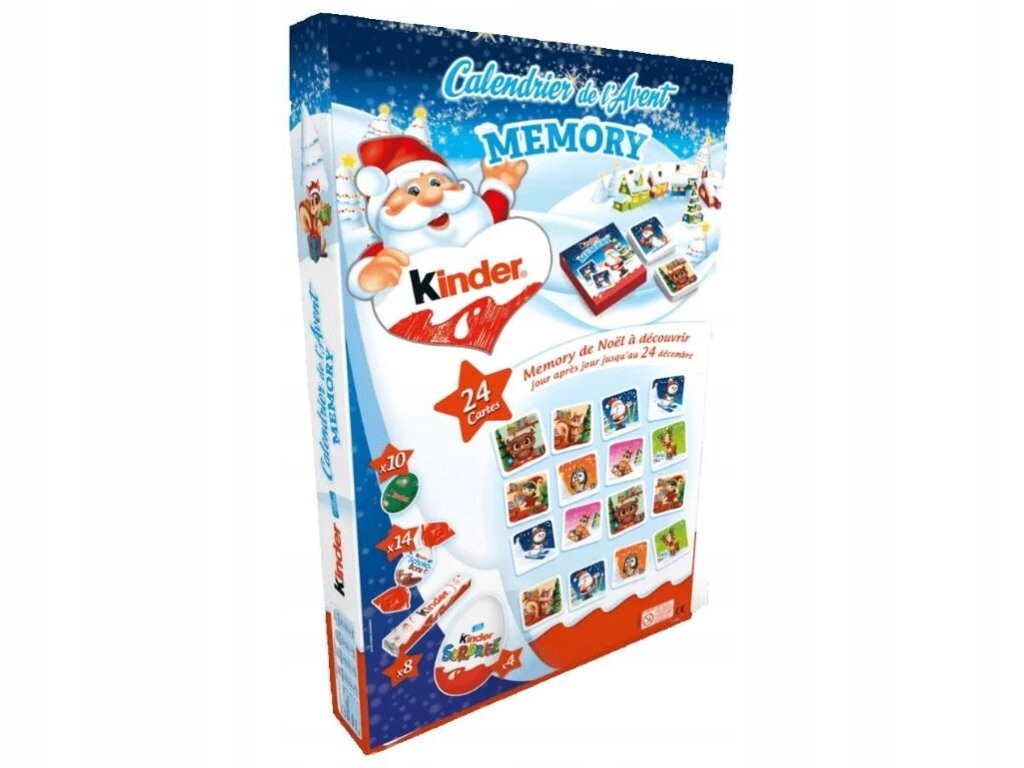 Kinder Adventní kalendář s pexesem 316 g