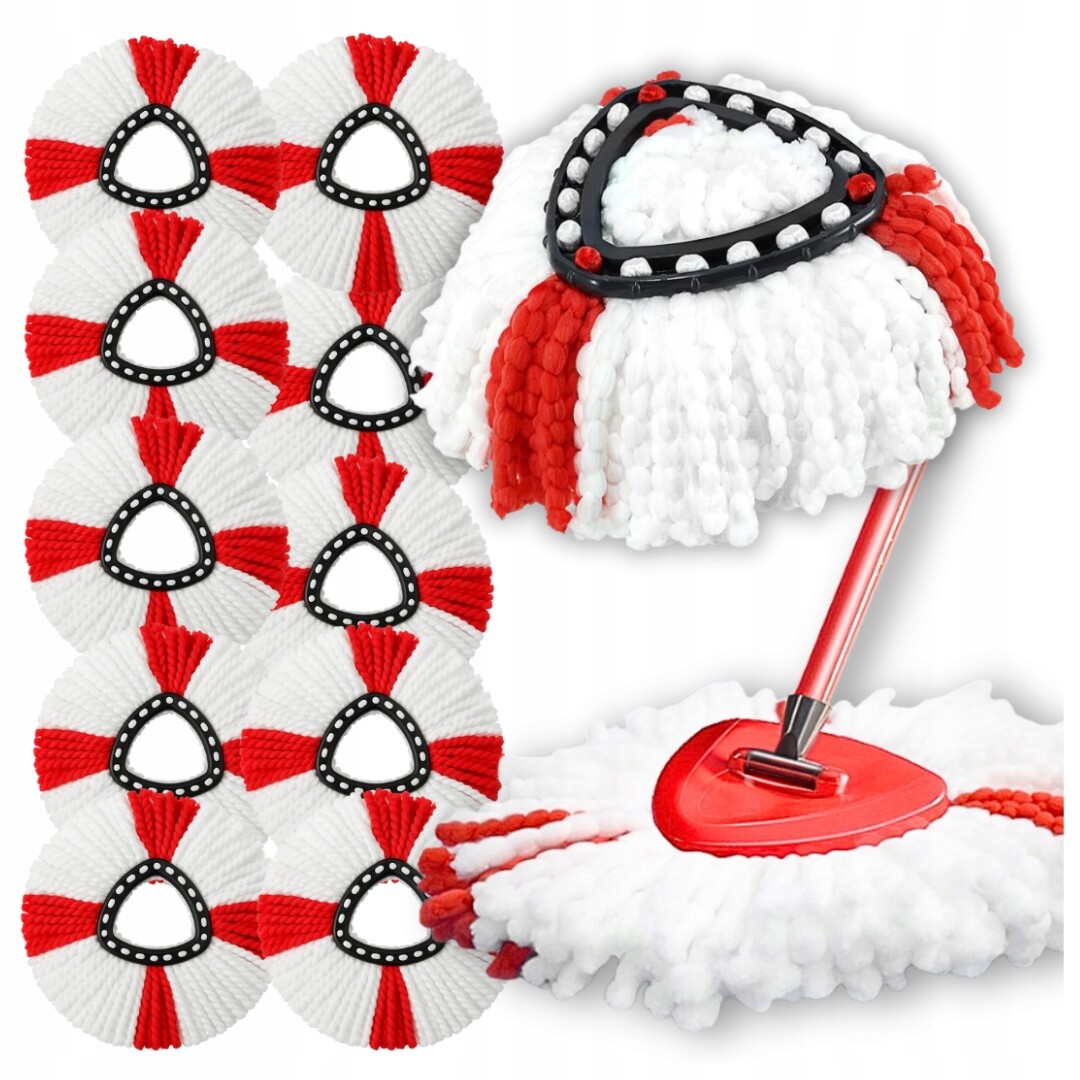 12 x Vložka do mopu Vileda Vložky Zásoba Mikrovlákno 36 cm