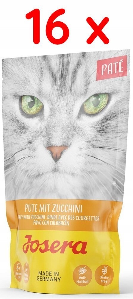 Josera paštika Krůta s cuketou 16x85g