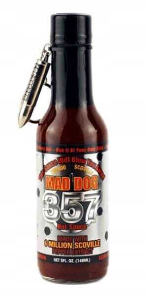 Superostrá omáčka Mad Dog 357 Stříbrná Edice s náplní 148 ml