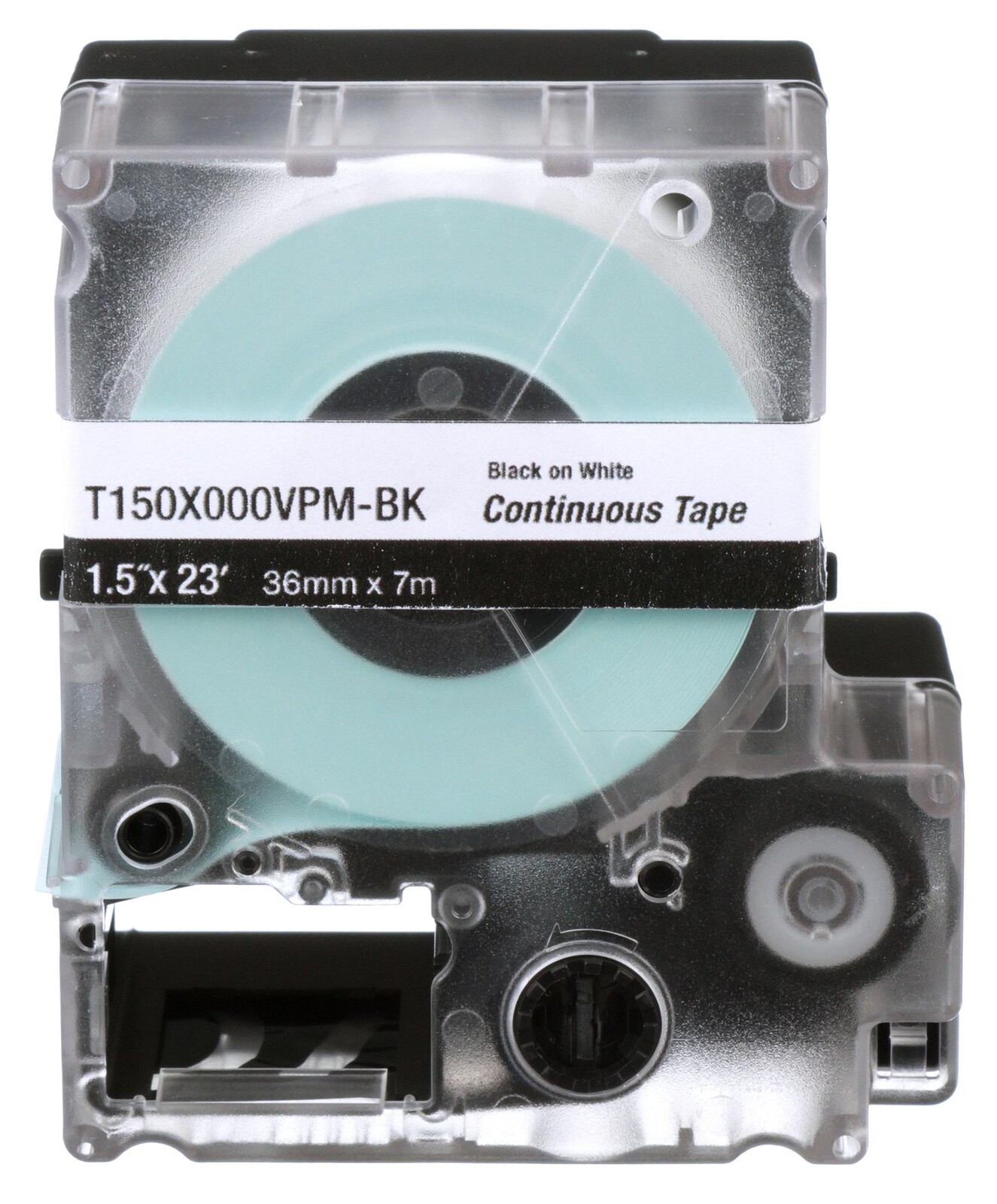 Panduit T150X000Vpm-Bk Label Tape, Vinyl, 1.5