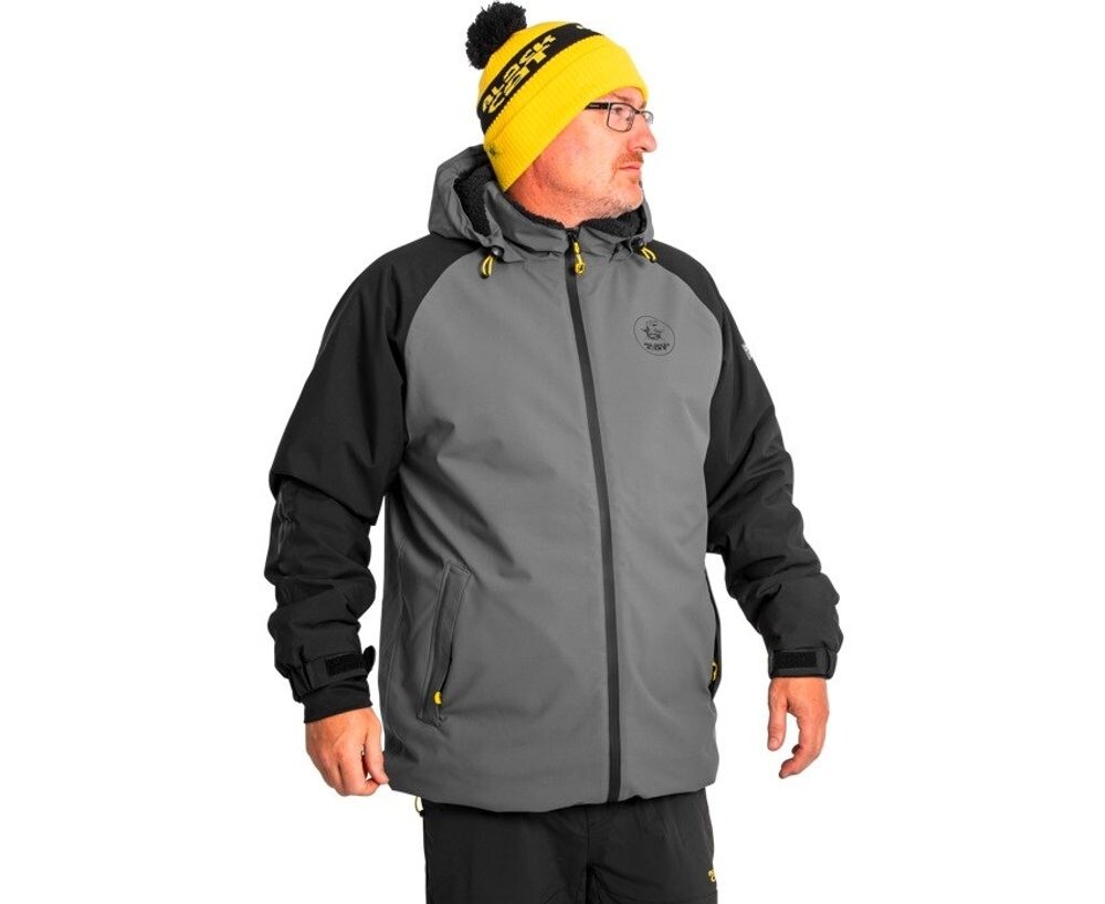 Black Cat Bunda Cat Shield Storm Jacket - L