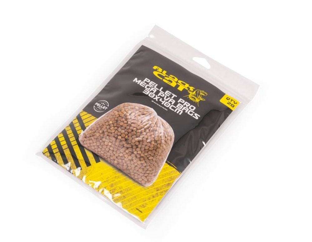 Black Cat PVA Sáčky Pellet Pro Mega PVA Bags 20ks - 150x200mm