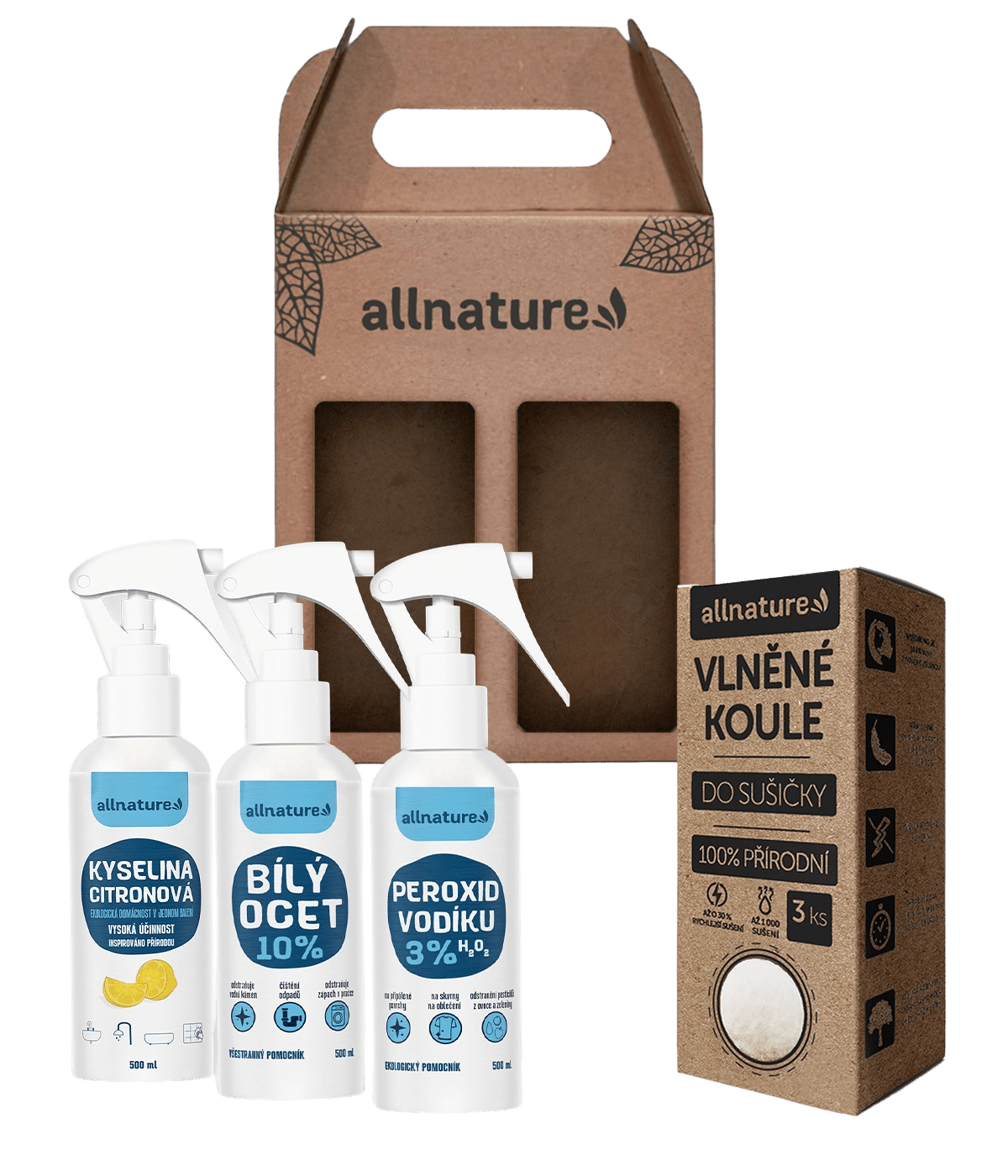 ALLNATURE malá úklidová sada