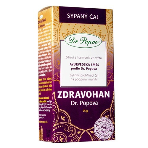 Zdravohan, ayurvédská sypaná směs, 75 g Dr. Popov