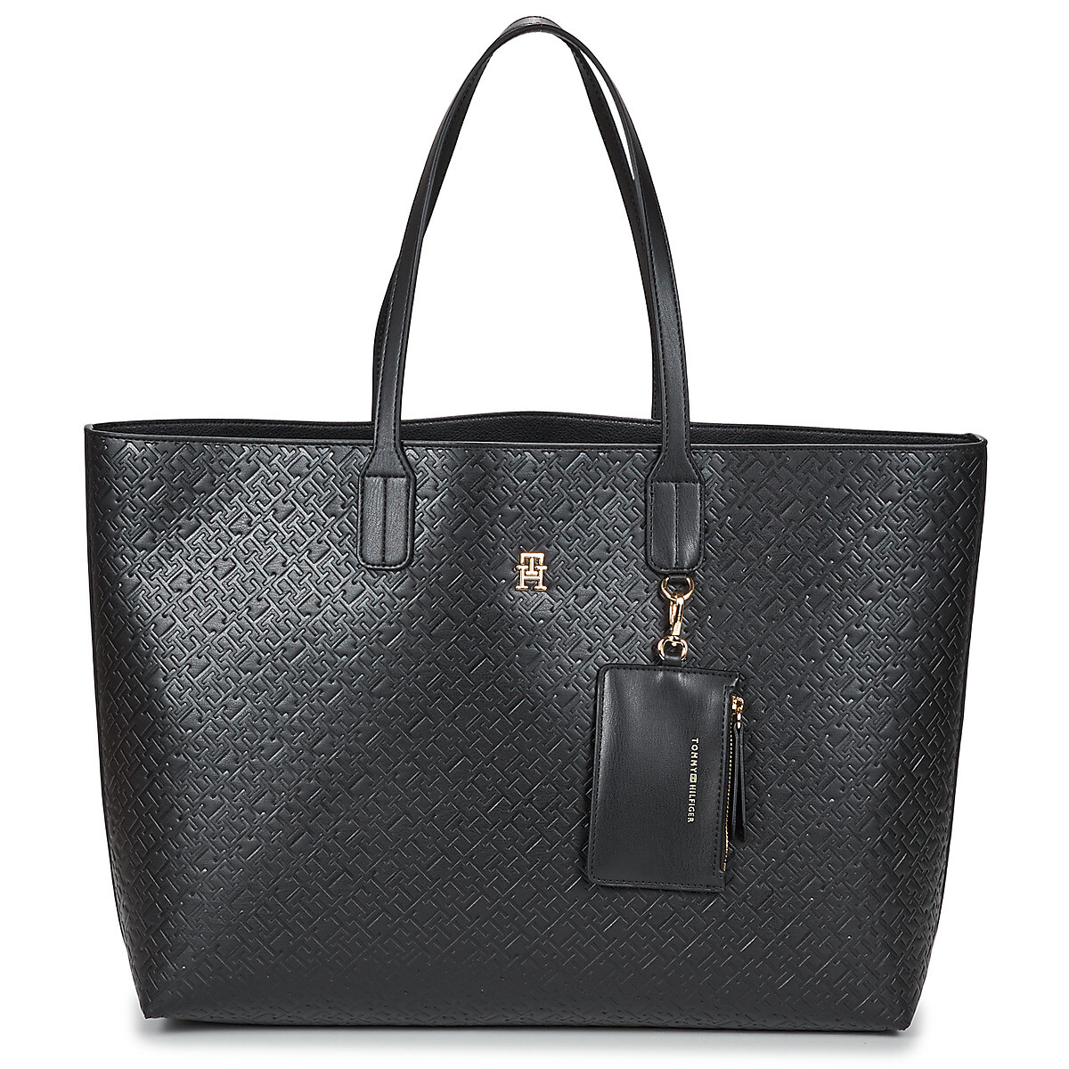 Tommy Hilfiger  TH ICON TOTE MONO  Černá