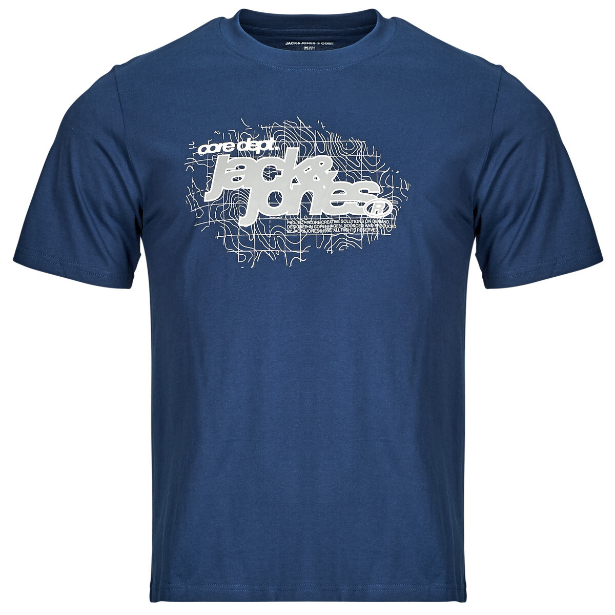Jack & Jones  JCOGRID BRANDING  Modrá