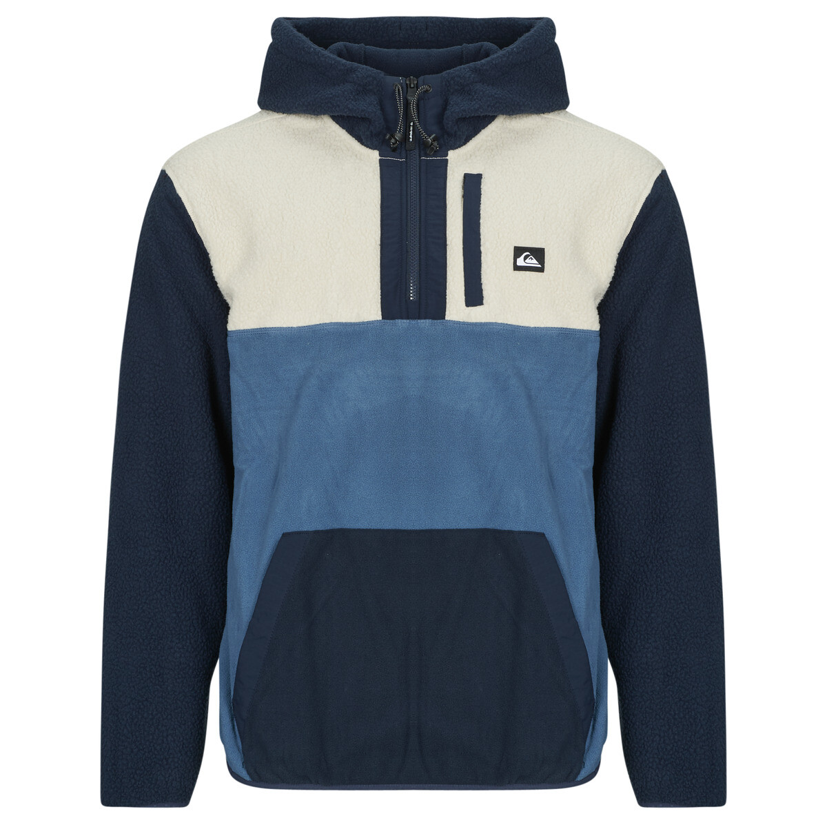 Quiksilver  OCEAN VIEW MIX UP HOODY  Modrá