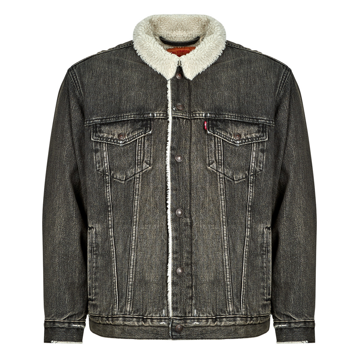 Levis  RELAXED FIT SHERPA TRKR  Černá