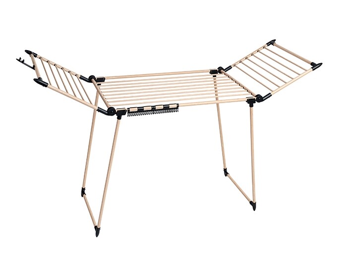 TRAGAR Sušák prádla balkonový 19m  WOODLIKE imitace dřeva