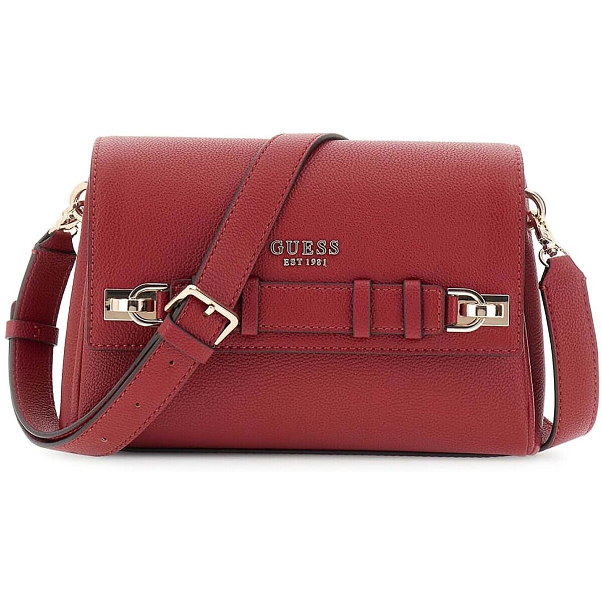 Guess  Gregoria Flap Crossbody  Červená
