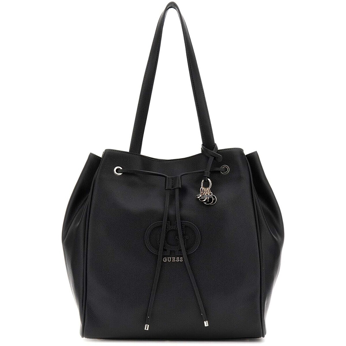 Guess  Calebra Drawstring Tote  Černá