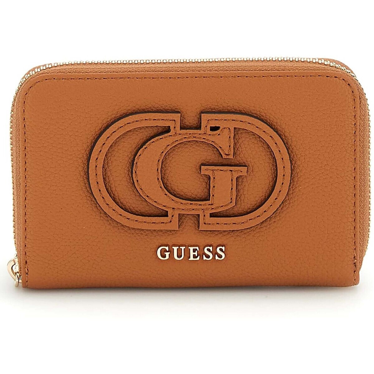 Guess  Calebra Slg Medium Zip Around  Hnědá