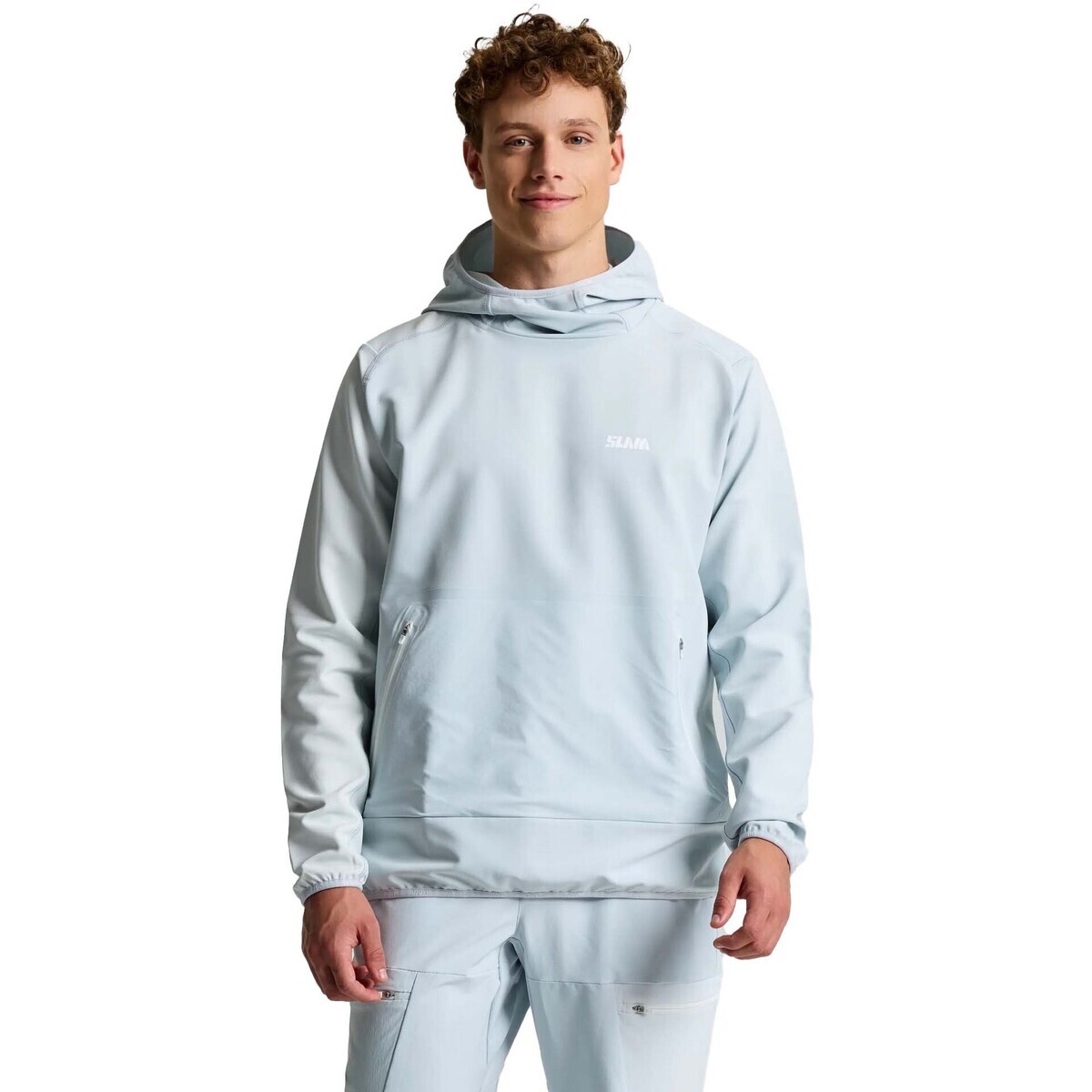 Slam  Foil Tech Hoodie  Šedá