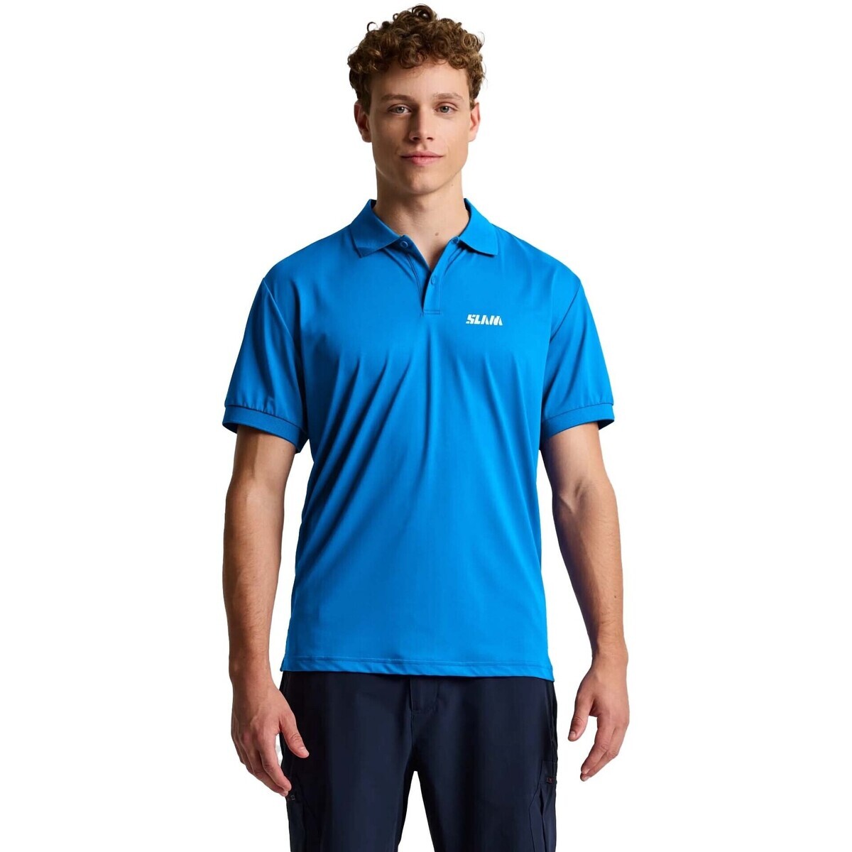 Slam  Tech Pique Evo Ss  Modrá