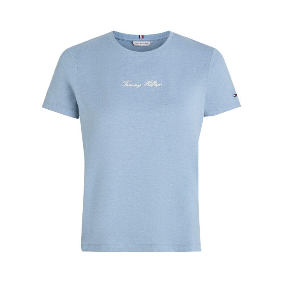 Tommy Hilfiger  CLASSIC SCRIPT REG SS TE  Modrá