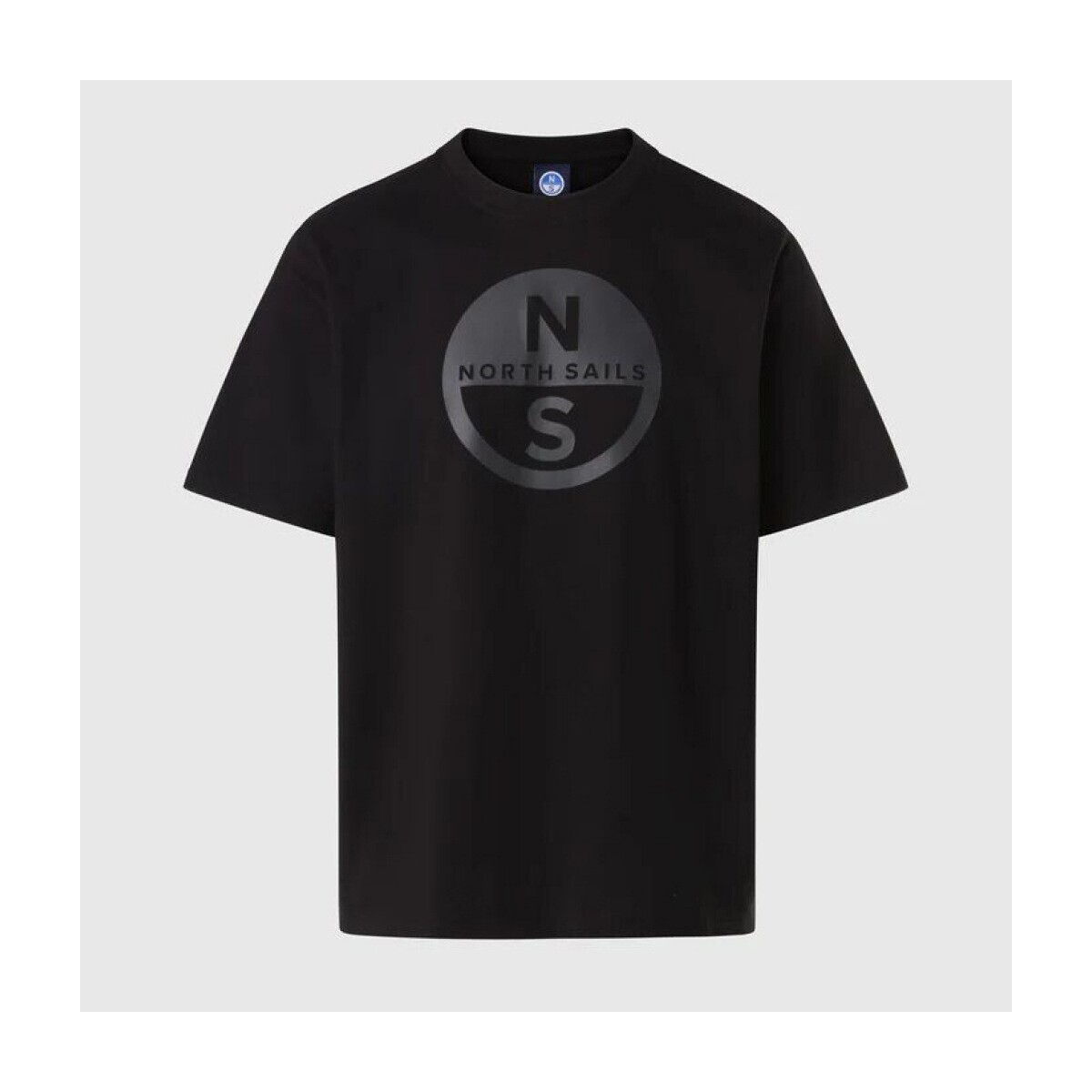 North Sails  T SHIRT SHORT SLEEVE  Černá