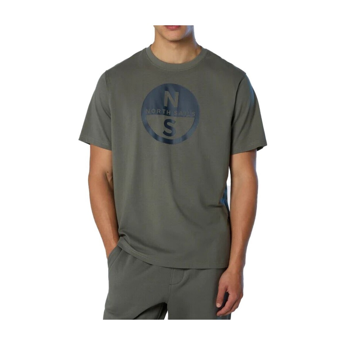North Sails  T SHIRT SHORT SLEEVE  Zelená