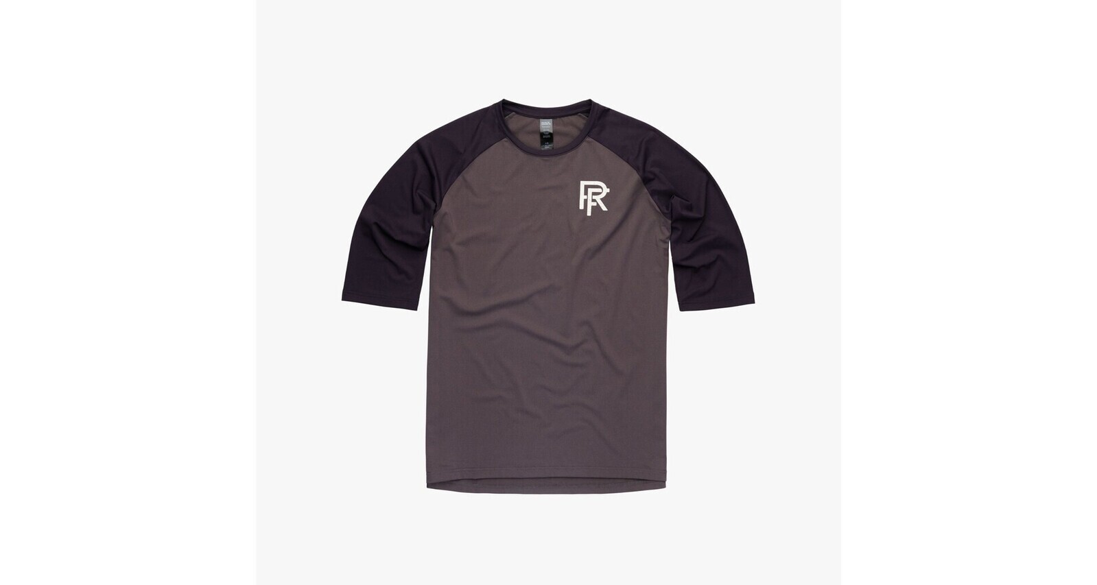 RACE FACE SOFTGOODS Pánský cyklistický dres Race Face Commit Tech top 3/4 rukáv - charcoal Velikost: XL