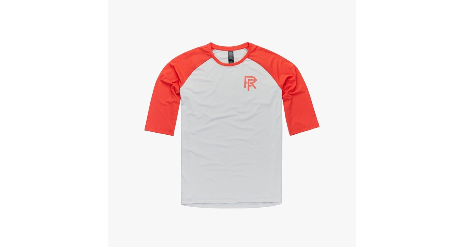 RACE FACE SOFTGOODS Pánský dres Race Face Commit Tech Top 3/4 rukáv - coral Velikost: M