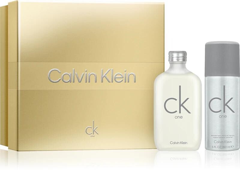 Calvin Klein CK One dárková sada unisex Toaletní voda 100 ml + deodorant 150 ml