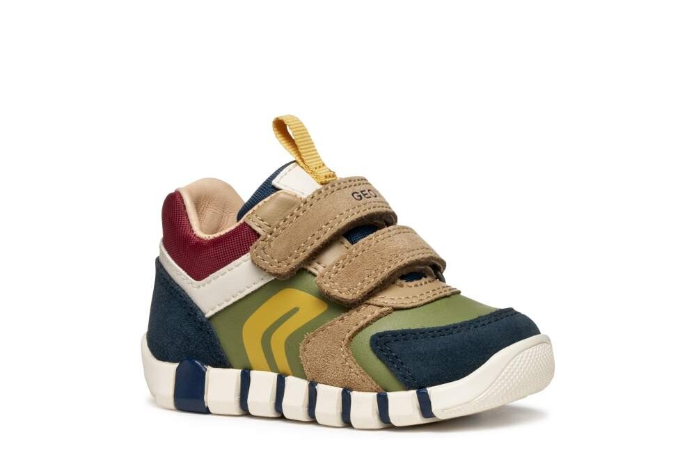 Dětské celoroční boty Geox B3555D 05422 CF4E3 Velikost: 21