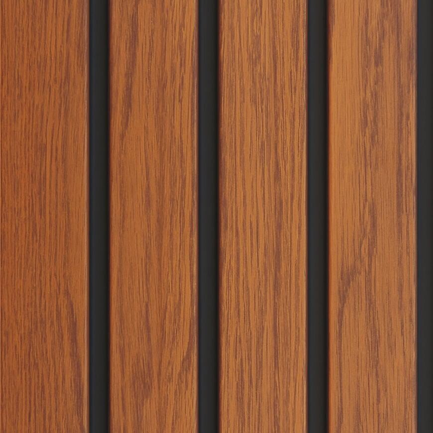 Lamelowy panel FRONTO V-BLACK Zlaty dub 0,25x2,95M