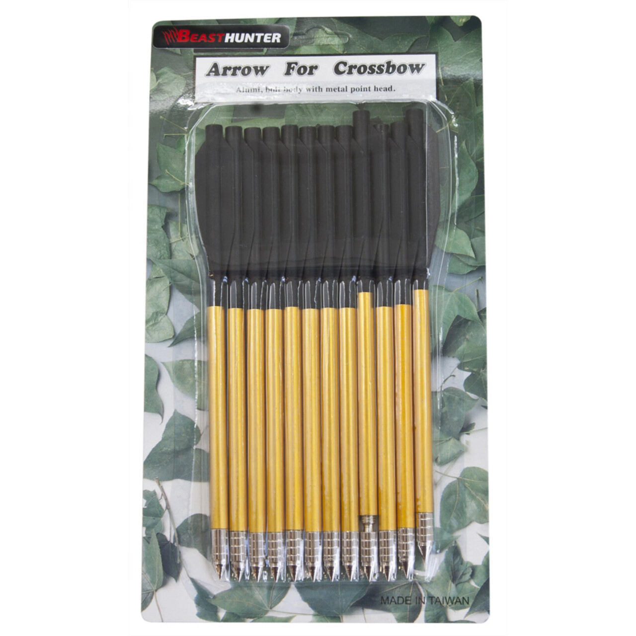 Šípy kuše pistolové dural 6,5 palců 80lb 12ks