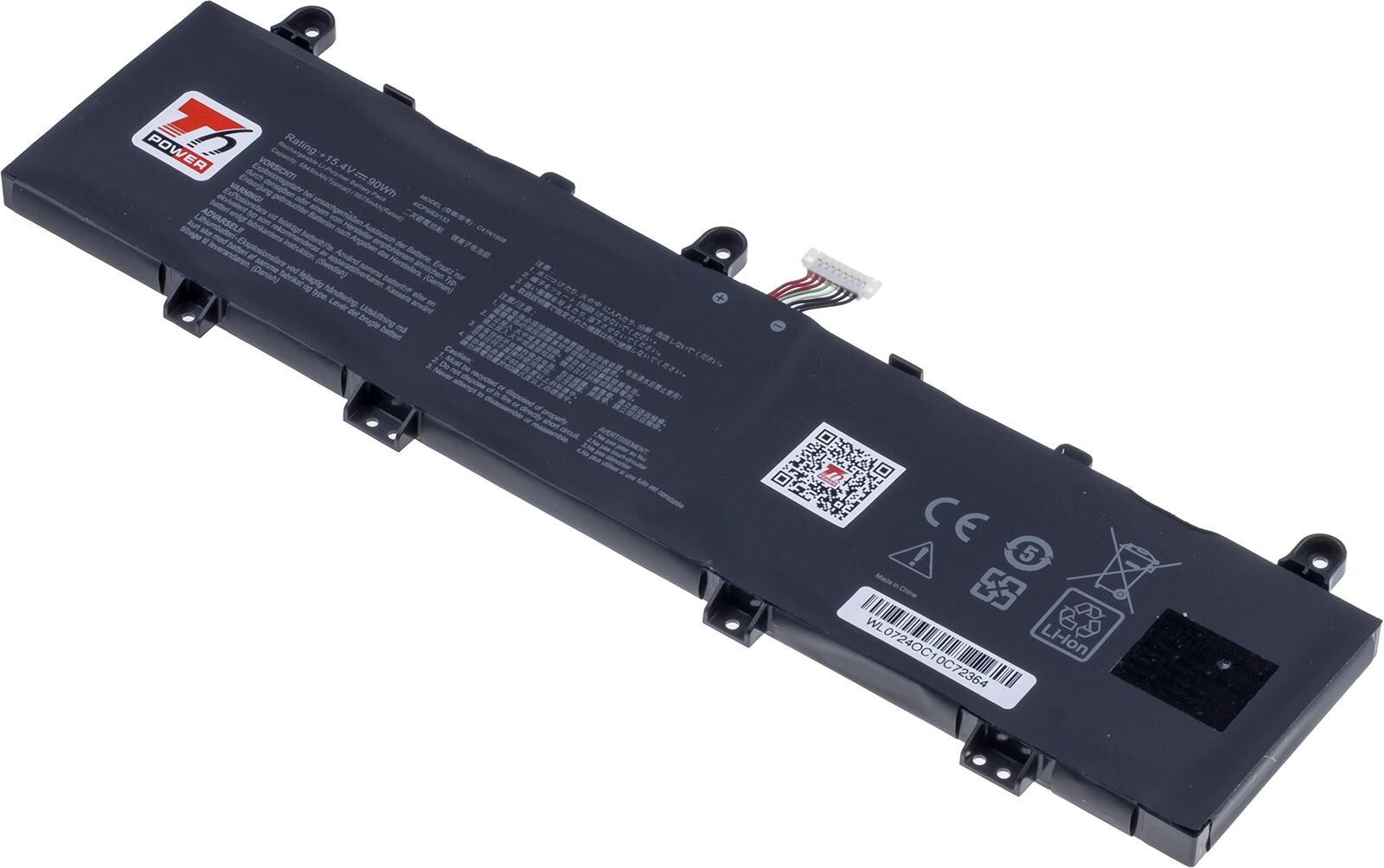 Baterie T6 Power pro Asus ROG Zephyrus Duo GX550, GX551, 5845mAh, 90Wh, 4cell, Li-poly