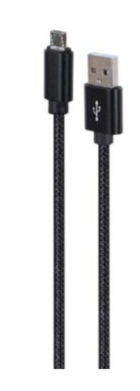 GEMBIRD Kabel - USB A/M na USB micro B/M, USB 2.0, zlacené kontakty, 1,8 m