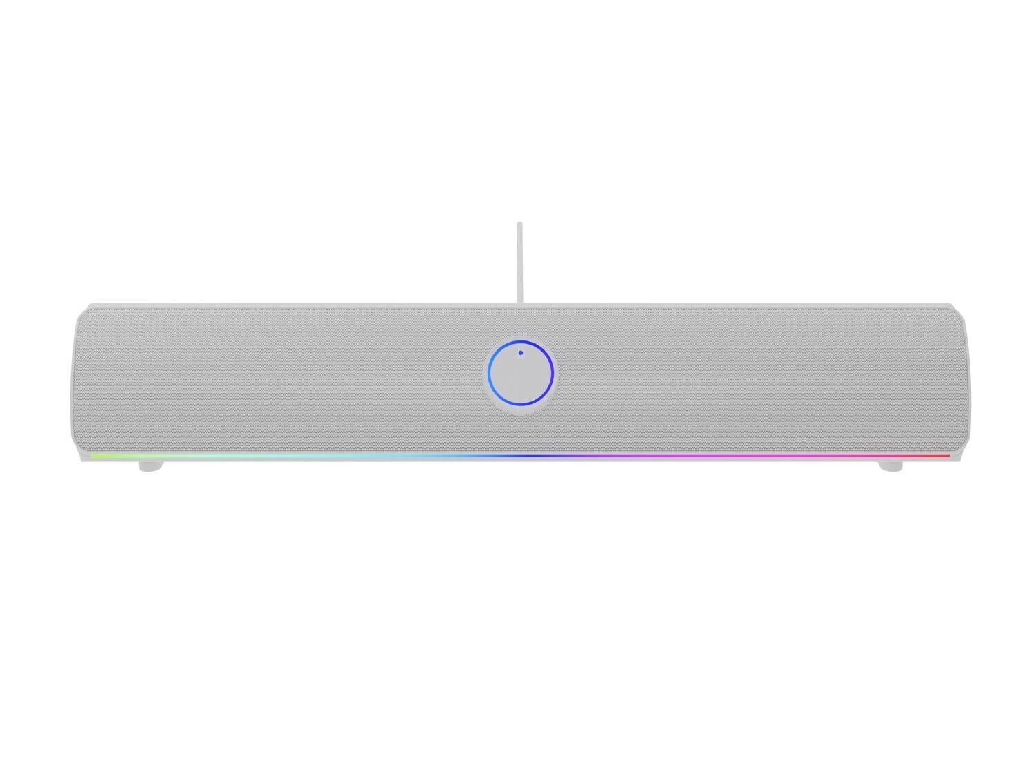 Genesis herní soundbar HELIUM 312BT/Bílá/Stereo/10W