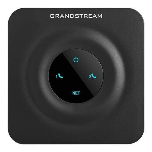 Grandstream HT802 V2 (ATA), 2x FXS, 2 SIP účty, 1x LAN, 3-cestná konf., auto-provisioning