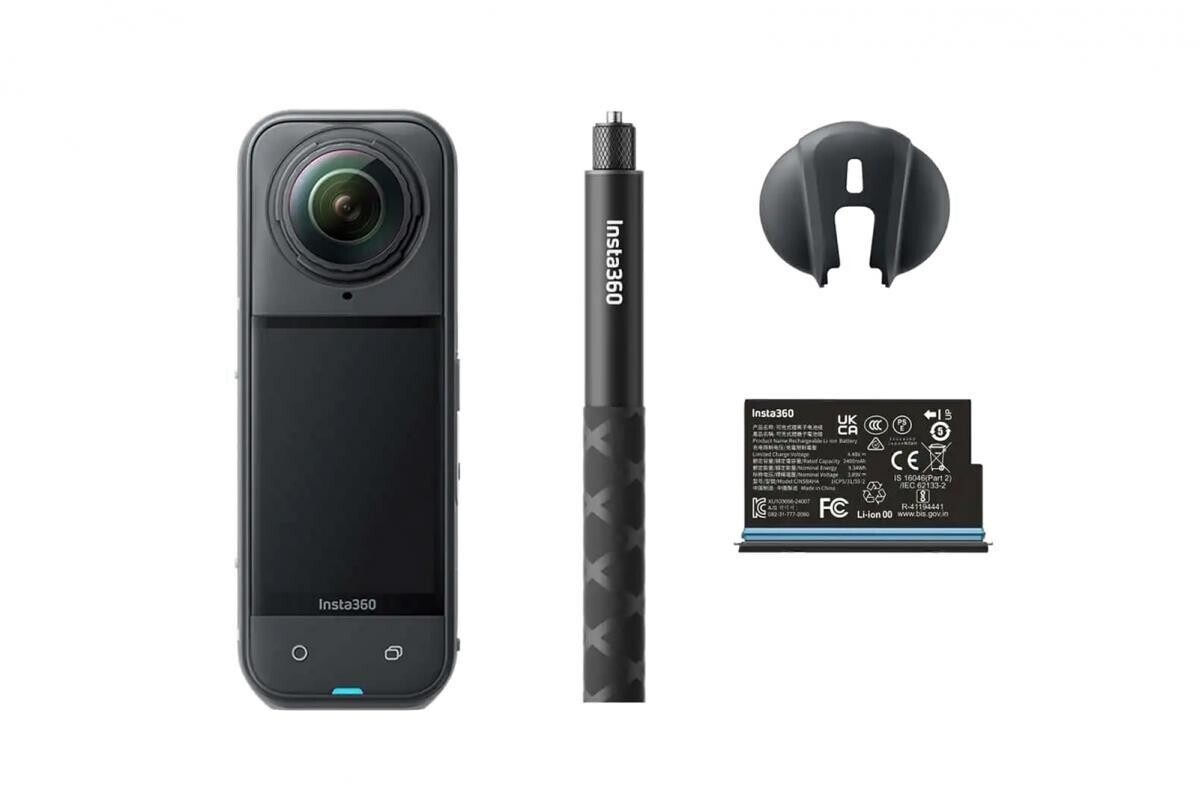 Insta360 X5 Starter Bundle - akční kamera X5 + příslušenství